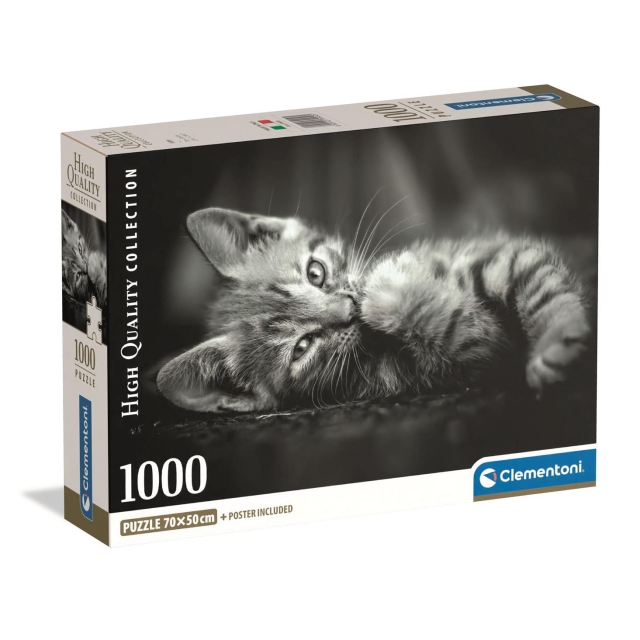 Clementoni Pussel 1000 Pcs CB High Quality Collection Kitty