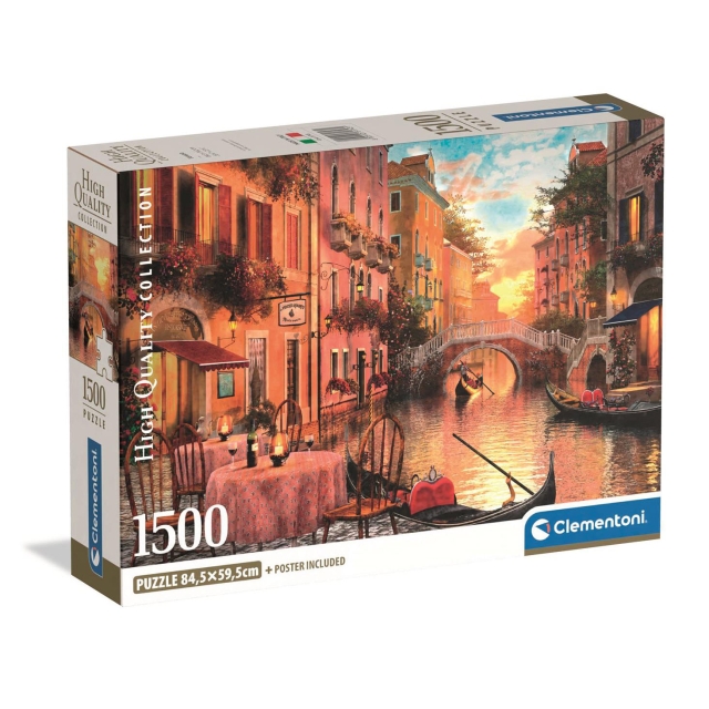 Clementoni Pussel 1500 Pcs CB High Quality Collection Venezia