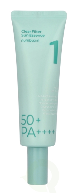 Numbuzin No.1 Clear Filter Sun Essence SPF 50+ 50 ml