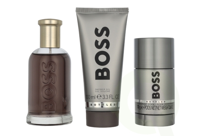 Hugo Boss Bottled Eau De Parfum Giftset 275 ml Edp Spray 100ml/Shower Gel 100ml/Deo Stick 75ml