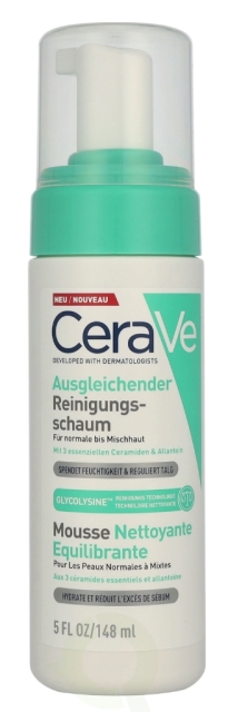 Cerave Balancing Air Foam Cleanser 148 ml