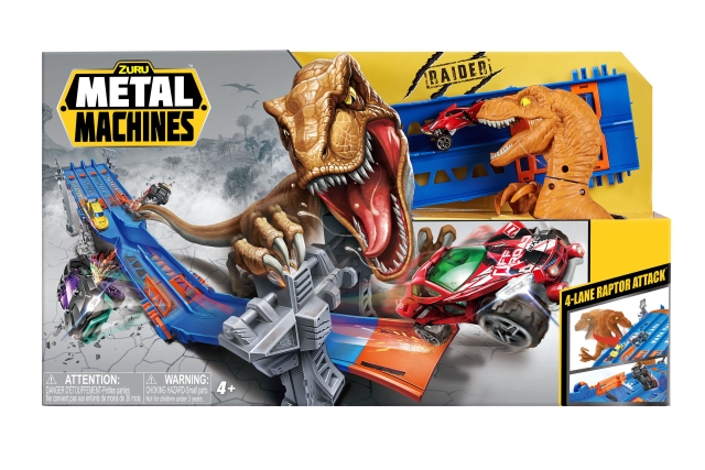 Metal Machines Speelset - 4-baans Raptor aanvalsset (6740)