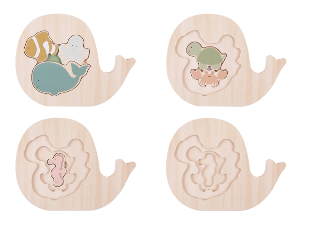 JaBaDaBaDo Puzzel koraal - (JA-T287)