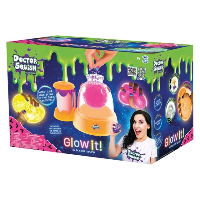 Doctor Squish Squishy Maker Station Neon Editie (107402)