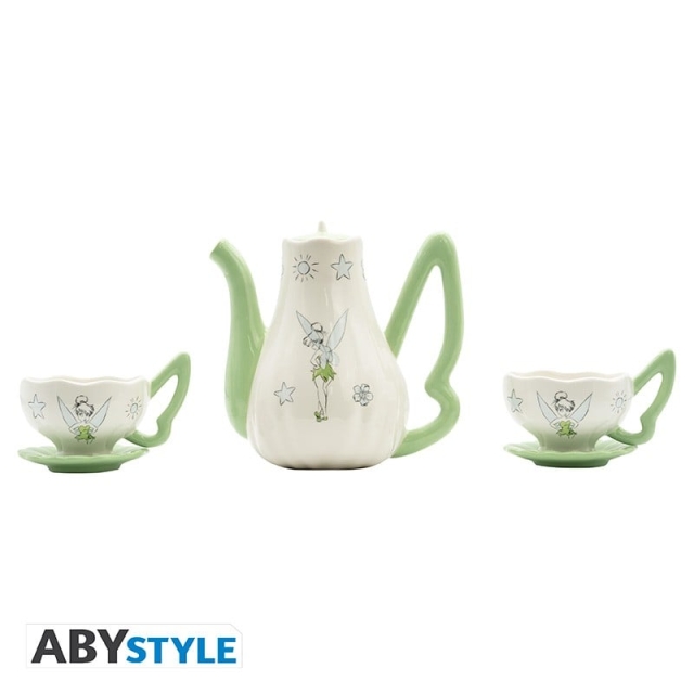 Disney Theepot - met Tinkerbell kopjes set