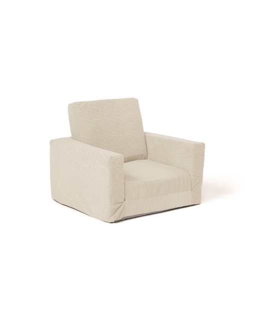 Kid´s Base Armchair foldable - Off-white - 42x44x38 cm