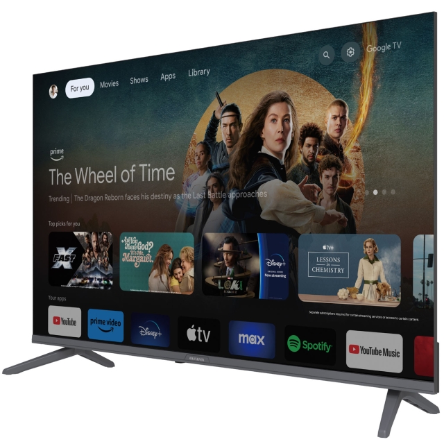 AIWA TV 43" FHD Google TV 43GO60804FHD Svart