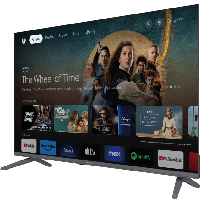 AIWA TV 43" 4K Google TV 43GO70804UHD Svart