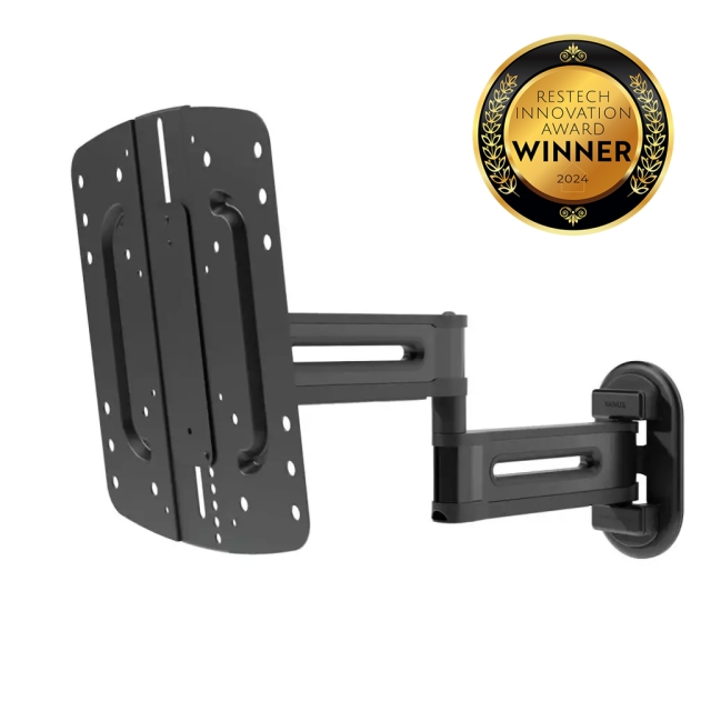 SANUS TV-fäste 4D Max Vesa 200x200 19"-43" Full Motion Svart