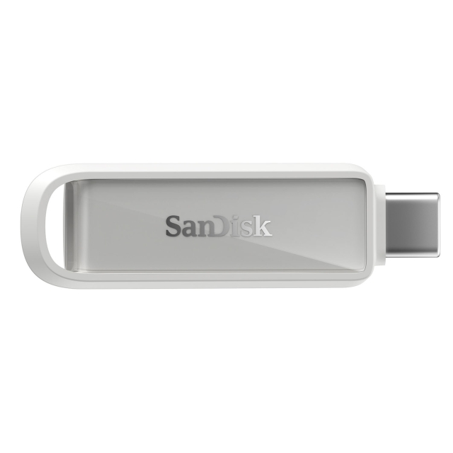 SanDisk USB-minne Phone Drive USB-C 256GB Arktisk Vit