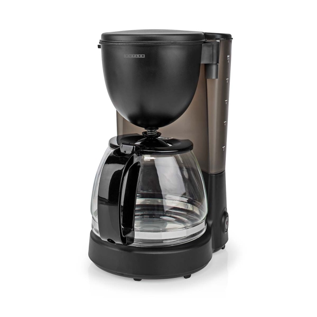 Butler Koffiezetapparaat | 1,25 l | 750 W | 10 kopjes | Warmhoudfunctie | Automatische uitschakeling | Zwart