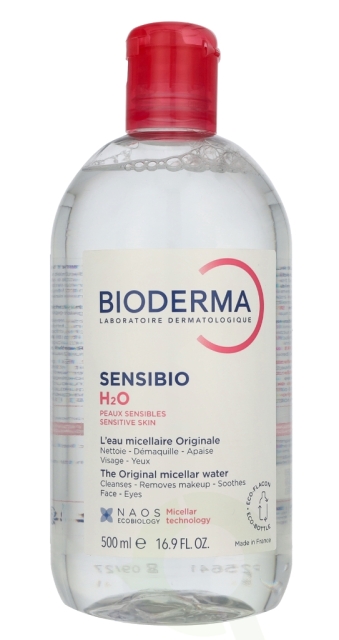 Bioderma Sensibio H2O Micellar Water 500 ml Face, Eyes, For Sensitive Skin