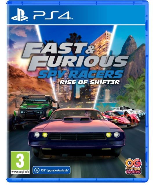 Fast & Furious: Spy Racers Rise of SH1FT3R (Import) (PS4)