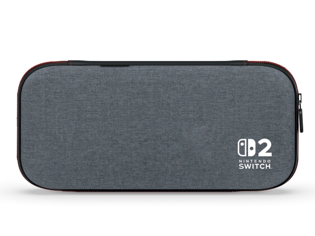 PowerA Slim Case voor Nintendo Switch 2 - Donker heidegrijs