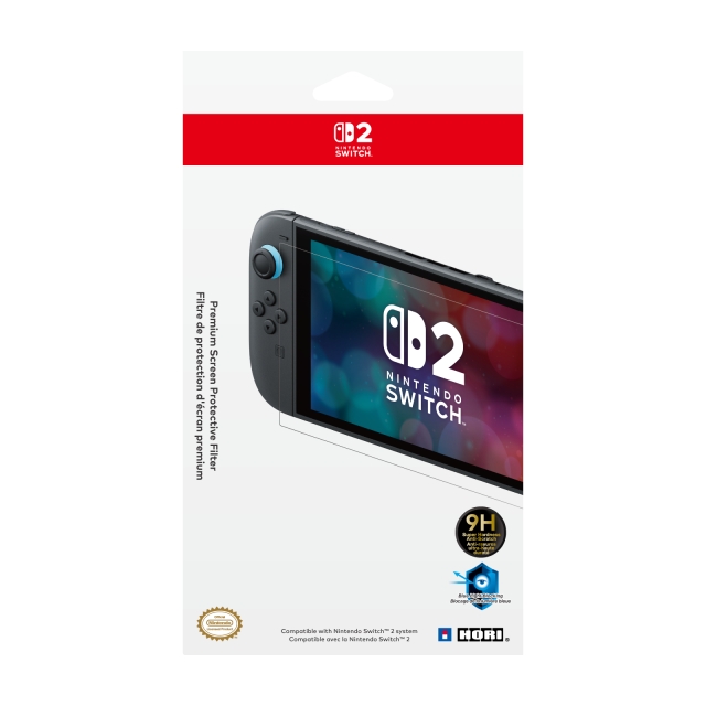 Hori Premium Screen Protective Filter voor Nintendo Switch 2 - Transparant
