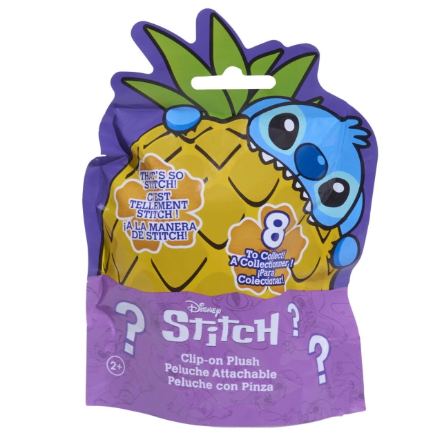 Disney Stitch - Movie Clip-on Pluche 9 cm Assorti - (302-11367)