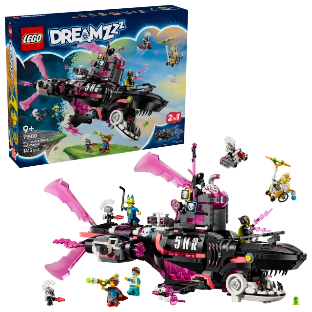 LEGO DREAMZzz - Nachtmerrie Haai Onderzeeër (71500)