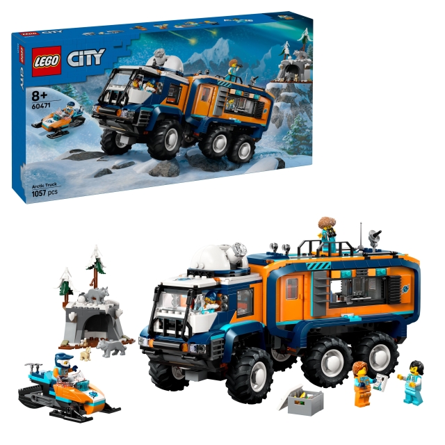 LEGO LEGO Stad - Arctic Explorer Wetenschapslab vrachtwagen (60471)