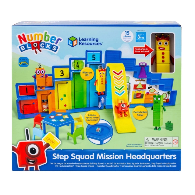Learning Resources Numberblocks Step Squad Missie Hoofdkwartier (HM95404-SCA)