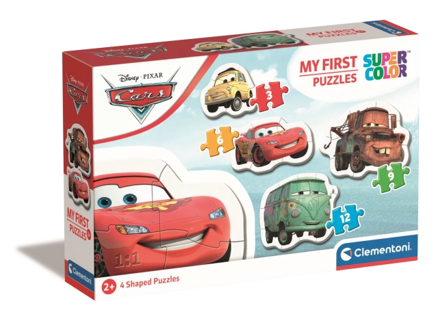 Clementoni Mijn eerste puzzel 3-6-9-12 stukjes - Disney Cars (20804)