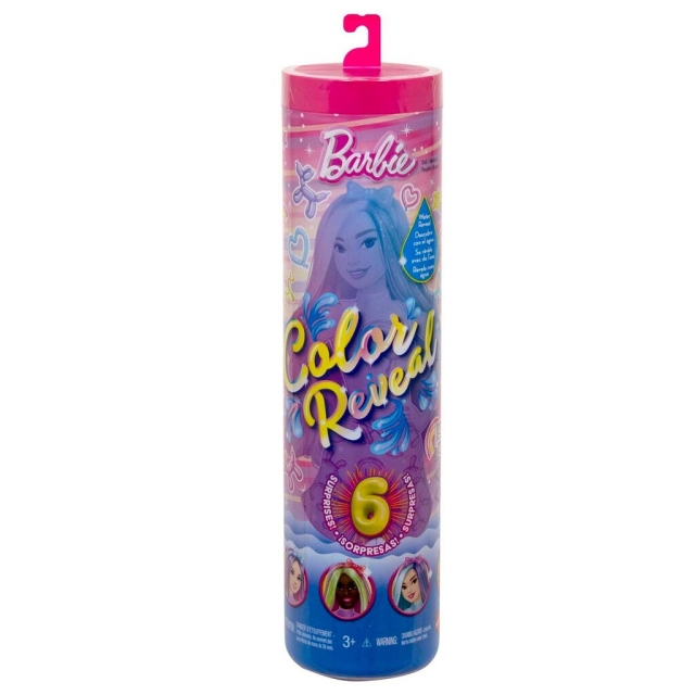 Barbie Kleur Onthulling Ballondieren Asst. (JFY73)