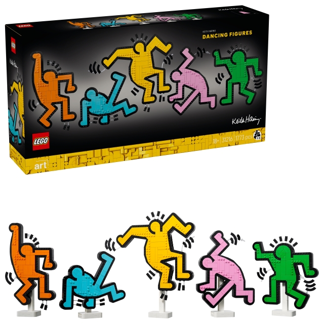 LEGO ART - Keith Haring - Dansende Figuren (31216)