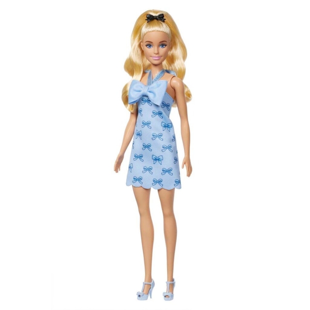 Barbie Fashionista pop blauwe strikjes (HYT93)