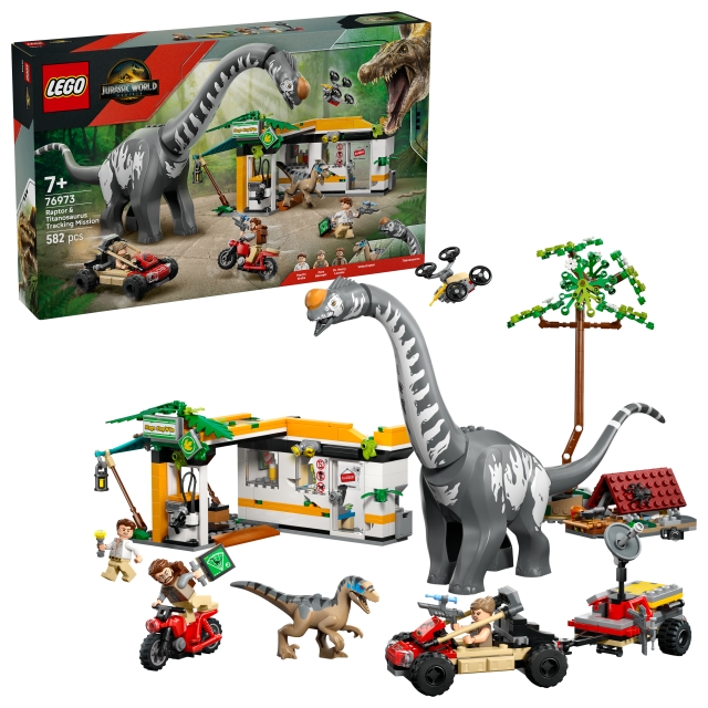 LEGO Speurmissie Raptor & Titanosaurus (6526384)
