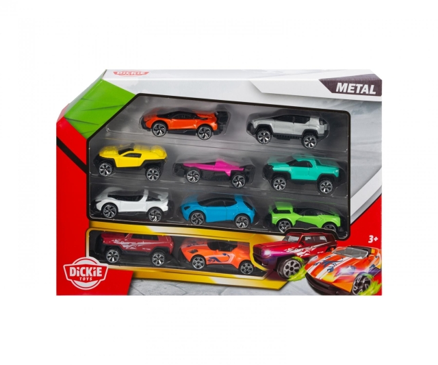 Dickie Toys Die-cast voertuigen 10-pack (203332000)