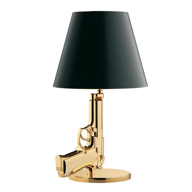 MikaMax Gouden pistool lamp