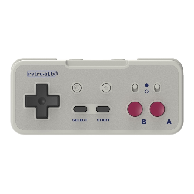 Retro-Bit Origin8 2.4G Pad NS, NES - Grijs
