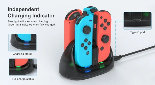 Deep Explorer 4-in-1 oplaadstation