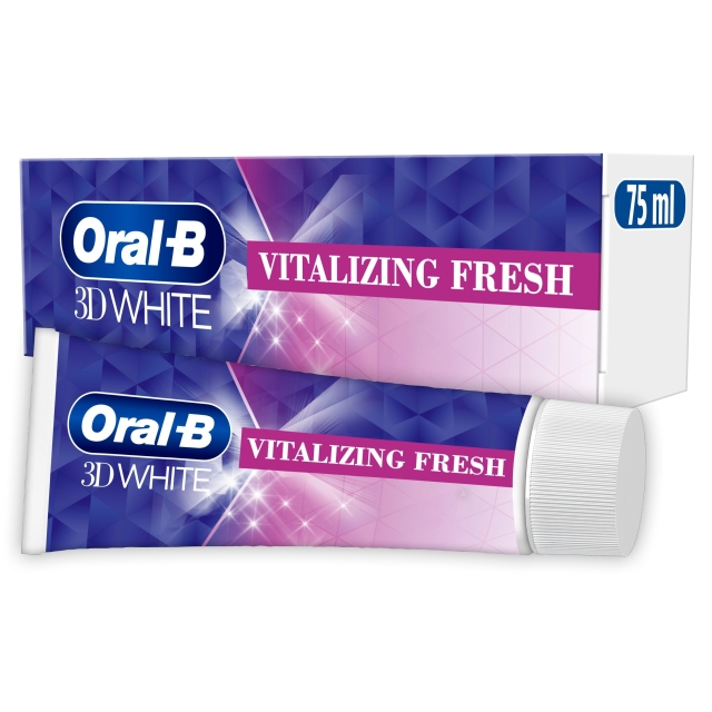 Oral B 3D White Vitaliserende Frisse Tandpasta - 75 ml