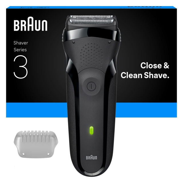 Braun Series 3 elektrisch scheerapparaat - Grijs
