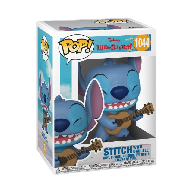 Funko Pop! Lilo en Stitch Stitch met Ukelele (55615)