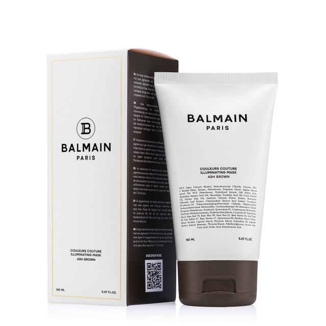 Balmain Hair Couleurs Couture Verhelderend Masker - Asbruin - 150 ml
