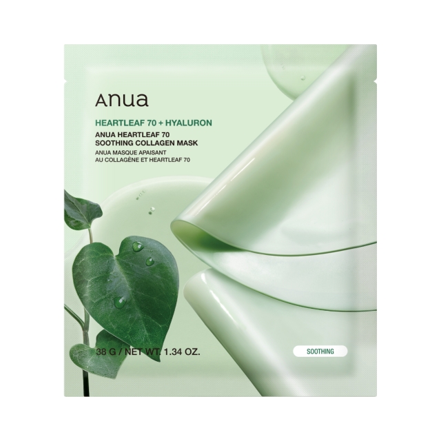 Anua Heartleaf 70 Verzachtend Collageen Masker