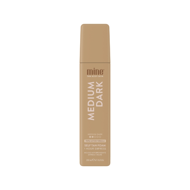 minetan Bruiningsschuim 200 ml - Medium Donker
