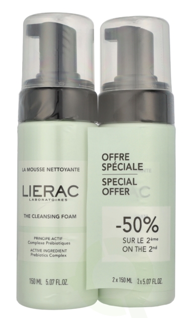 Lierac Paris Lierac The Cleansing Foam Duo Set 300 ml 2 x 150ml