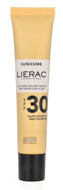 Lierac Paris Lierac Sunissime The Tinted Velvety Sun Fluid SPF30 40 ml Golden