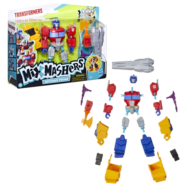 Marvel Tranformers - Mixmashers Optimus Prime Actiefiguur (F9737)