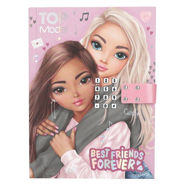 TOPModel Dagboek met code en geluid MY BFF (413723)