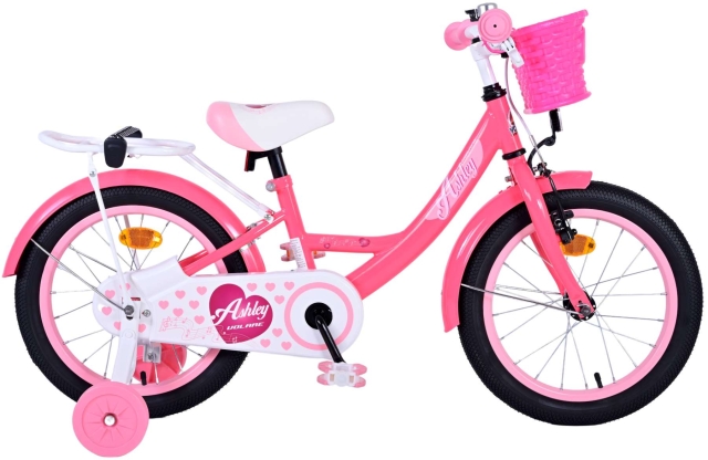 Volare Kinderfiets 16 - Ashley Donker Roze (51642)
