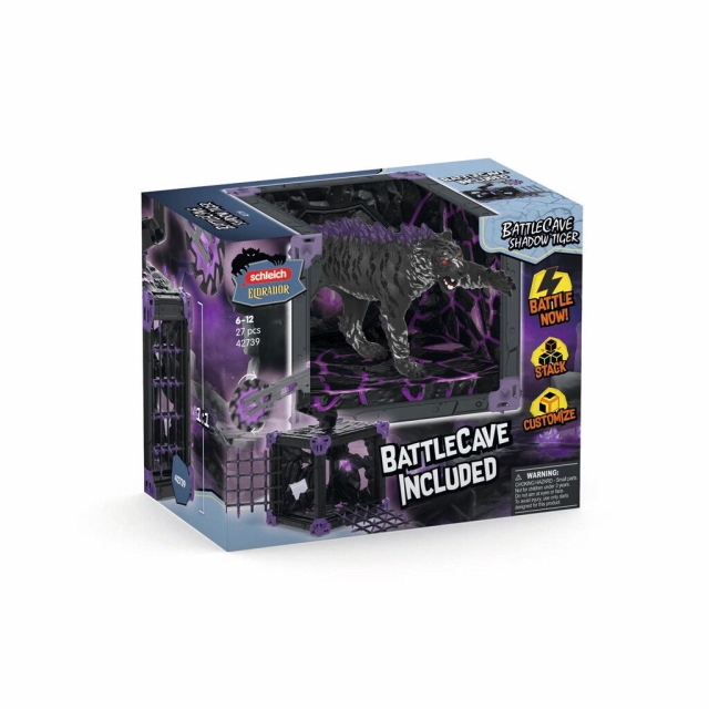Schleich BattleCave schaduw tijger (42739)