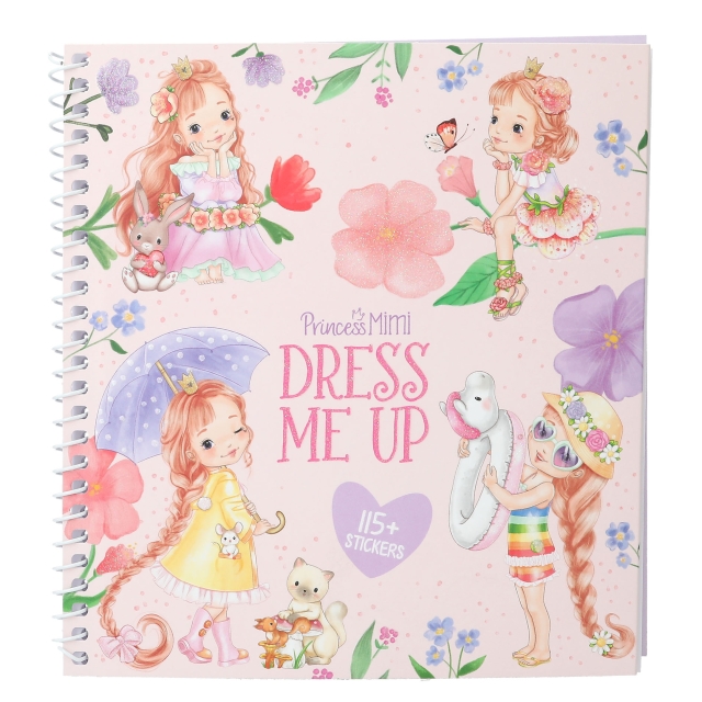 Princess Mimi Dress Me Up Stickerboek - (0413577)