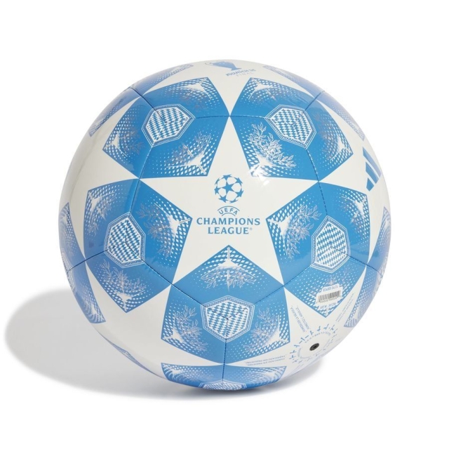 Adidas UEFA Champions League Voetbal Maat 5 - Blauw/Wit/Zilver