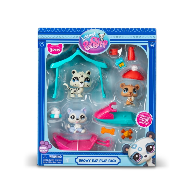 Littlest Pet Shop Sneeuwdag speelpakket (00534)