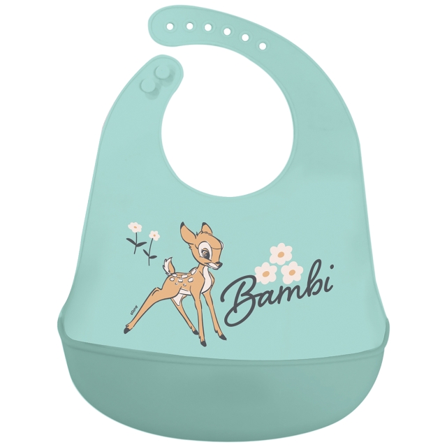 STOR BABY Peuter Slabbetje van Siliconen - Disney Bambi