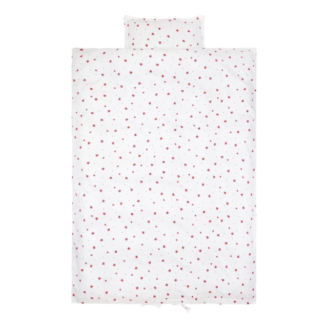 Vanilla Copenhagen Beddengoed Junior - Melk - 100 x 140 cm, 40 x 45 cm (BEDJ3324)