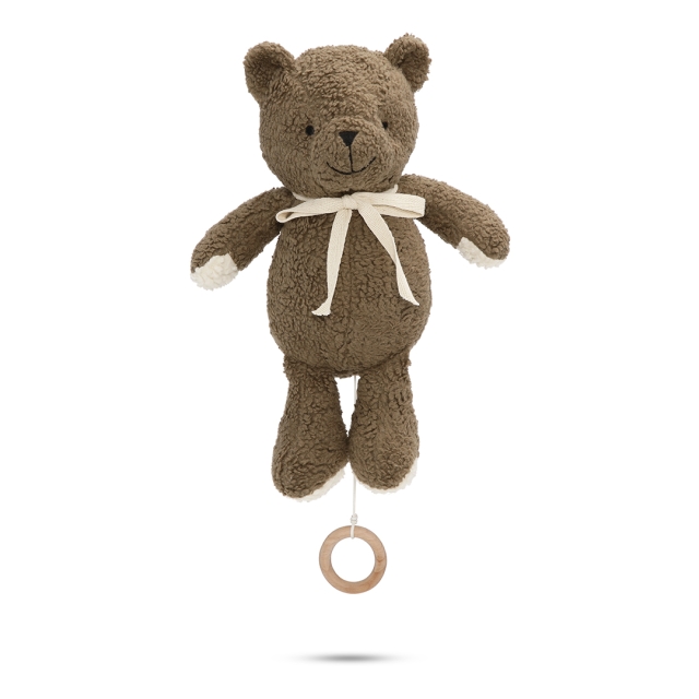 Vanilla Copenhagen Muziekmobiel - Pluche Teddy - Hout (MUSP6024)